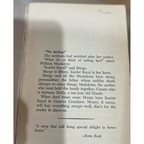 Scarlet Royal by Anne Emery 1967 Vintage - Picture 6 of 14